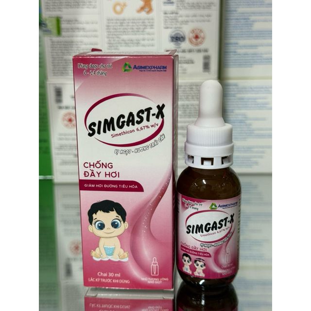Siro SIMGAST-G gi&uacute;p b&eacute; ti&ecirc;u h&oacute;a tốt