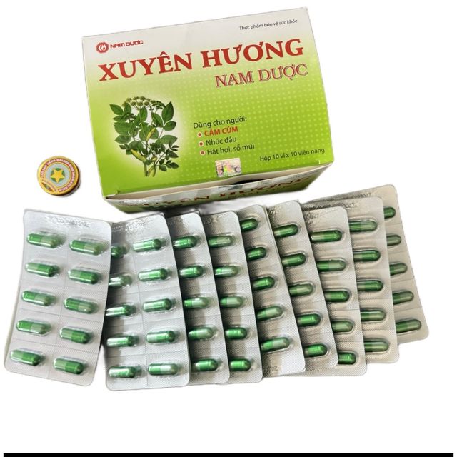 Vi&ecirc;n Uống Cảm Xuy&ecirc;n Hương Nam Dược-Vĩ 10 Vi&ecirc;n