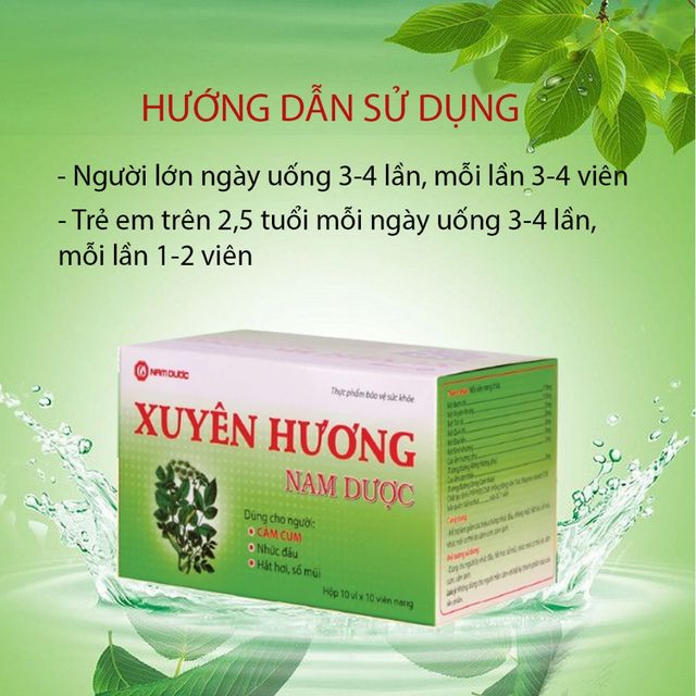Xuy&ecirc;n Hương Nam Dược - sản phẩm thảm thực l&agrave;nh t&iacute;nh