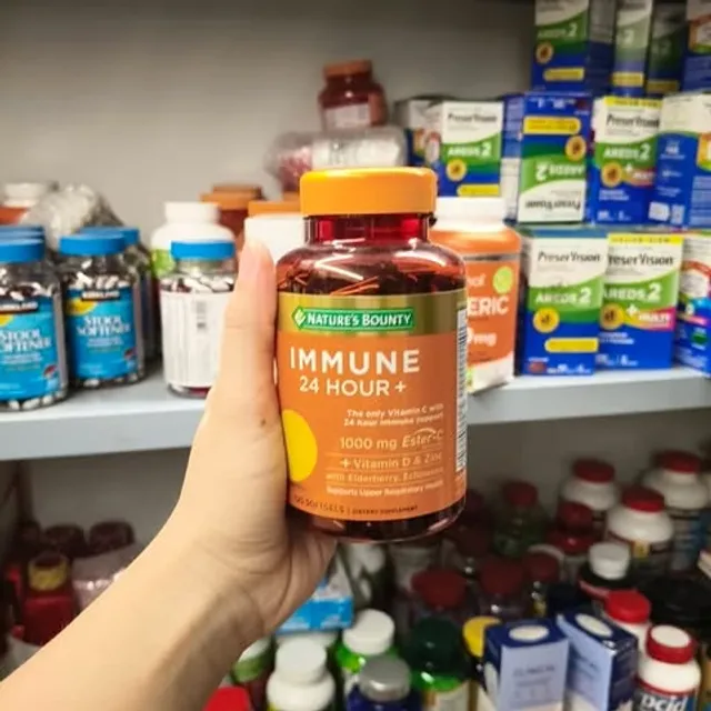 Nature&rsquo;s Bounty Immune 24 Hour+ 120 V