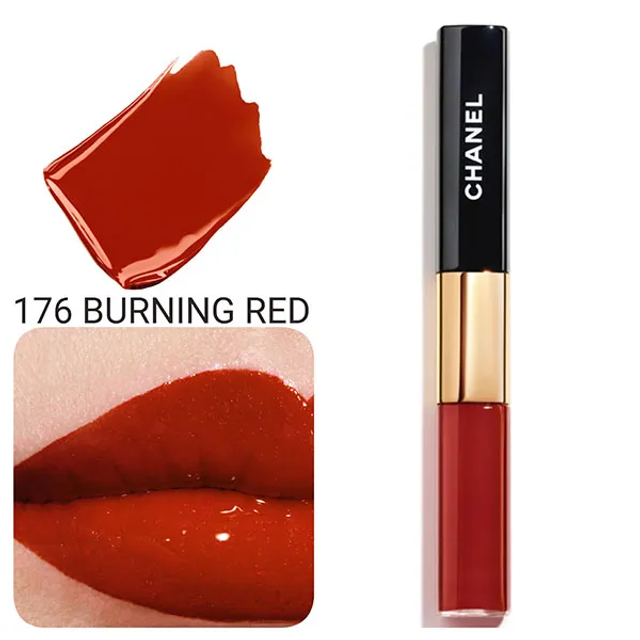 Son Chanel Le Rouge Duo Ultra Tenue 176 - Burning Red