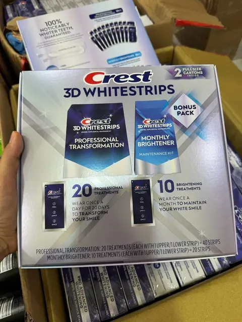 Crest 3D White Professional hiệu ứng