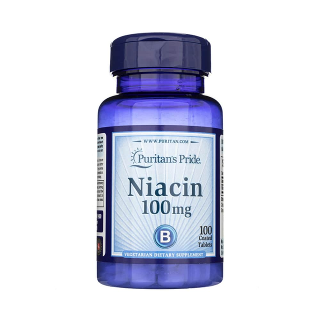 Vi&ecirc;n uống bổ sung Niacin (Vitamin B3) Puritan&rsquo;s Pride Niacin 100mg