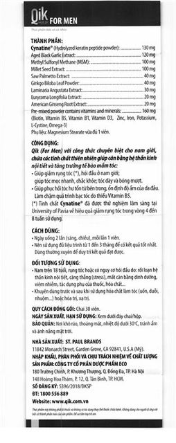Hướng dẫn sử dụng Qik For Men