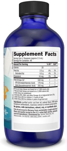 Siro DHA Nordic Naturals Children&rsquo;s DHA