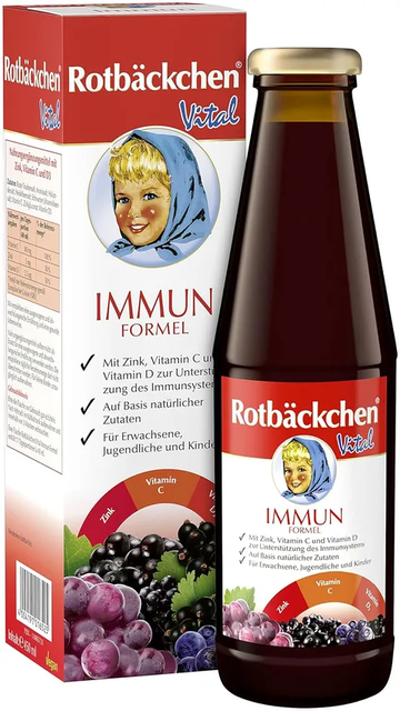 Hướng dẫn sử dụng Siro Rotb&auml;ckchen Vital Immun Formel