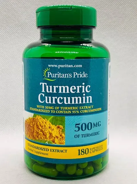H&igrave;nh ảnh sản phẩm Tinh chất nghệ Puritan&rsquo;s Pride Turmeric Curcumin