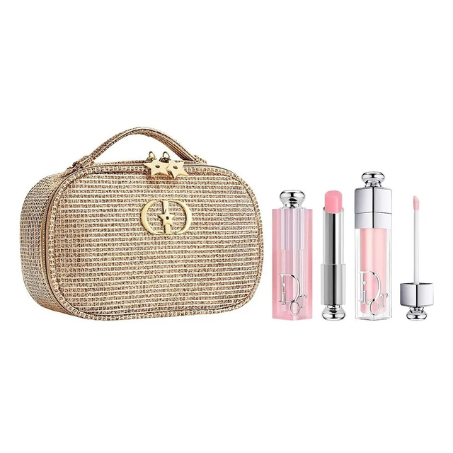 Set Son Dưỡng Dior The Pink Glow Ritual Makeup