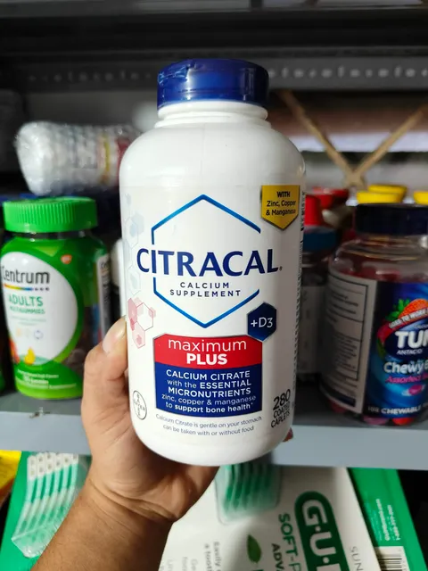 Vi&ecirc;n bổ sung Canxi Citracal Maximum Calcium Citrate D3
