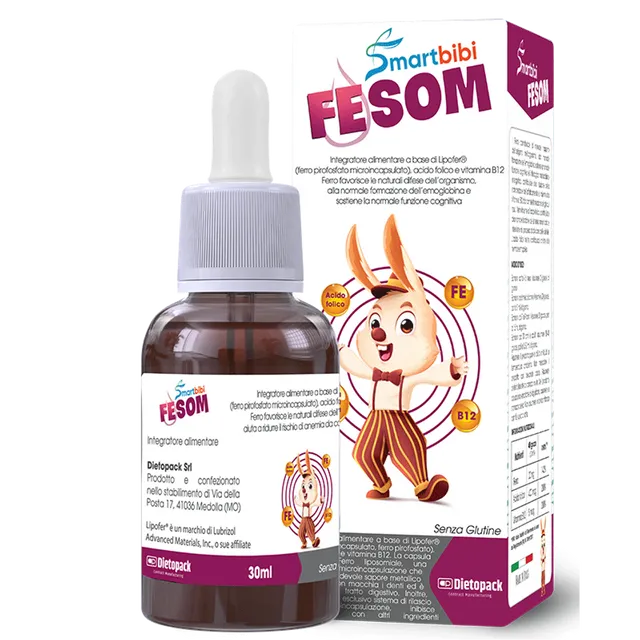 Sắt th&ocirc;ng minh Smartbibi Fesom 30ml