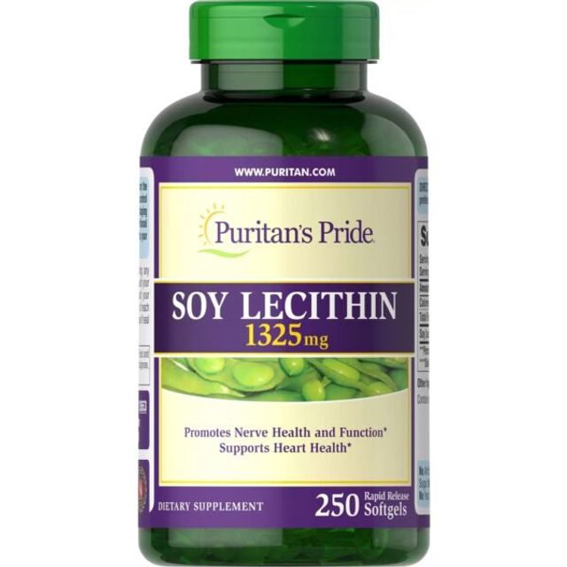 Tinh chất mầm đậu n&agrave;nh Puritan&rsquo;s Pride Soy Lecithin