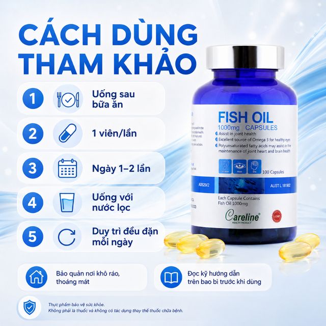 Careline Fish Oil 1000mg