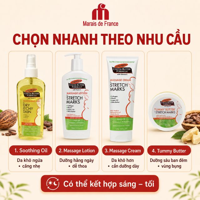 Palmer's Dưỡng Da Mẹ Bầu
