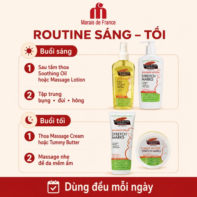 Palmer's Dưỡng Da Mẹ Bầu