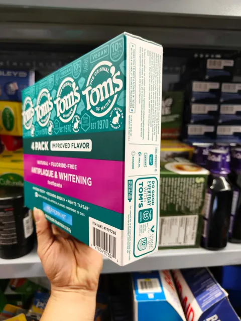 Set kem đ&aacute;nh răng tự nhi&ecirc;n Tom's of Maine
