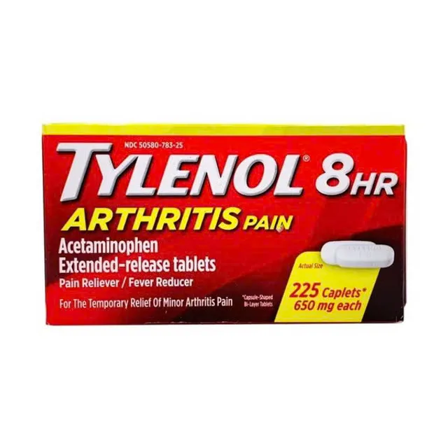 Tylenol 225 vi&ecirc;n 650mg