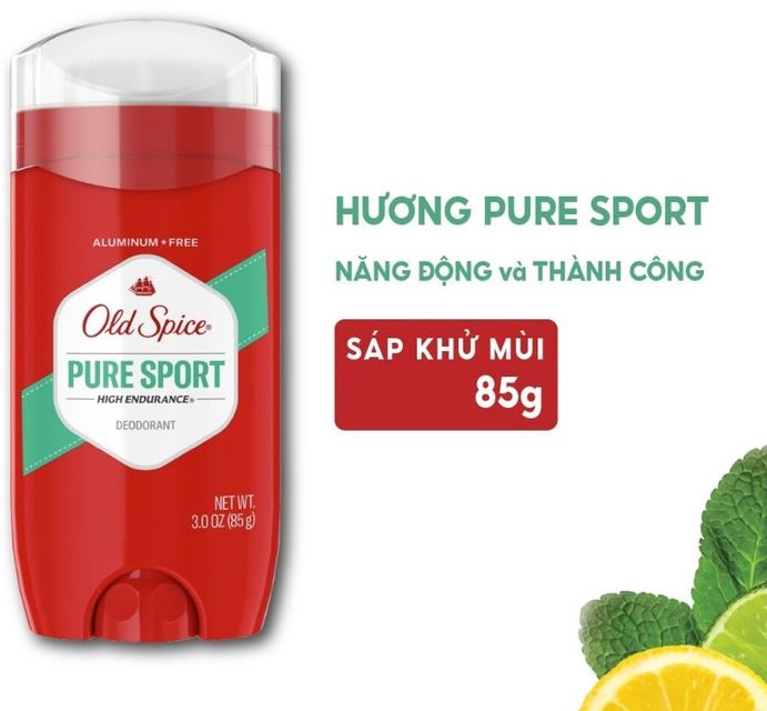 Lăn khử m&ugrave;i Pure Sport 85g
