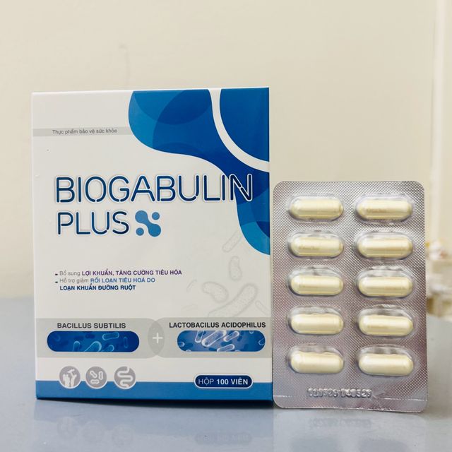 Vi&ecirc;n lợi khuẩn BIOGABULIN PLUS