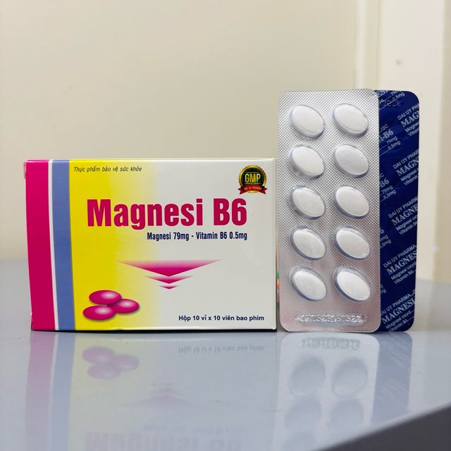 Vi&ecirc;n uống Magnesi B6