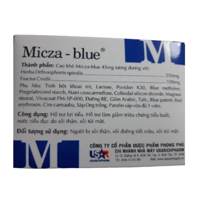 Vi&ecirc;n Tiểu Xanh Micza Blue