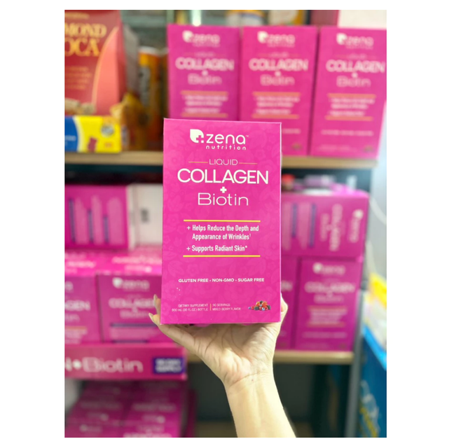 Nước uống Collagen + Biotin Zena Liquid