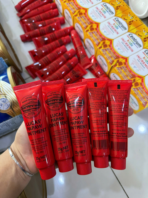 Kem b&ocirc;i đa năng Lucas Papaw Ointment 25g