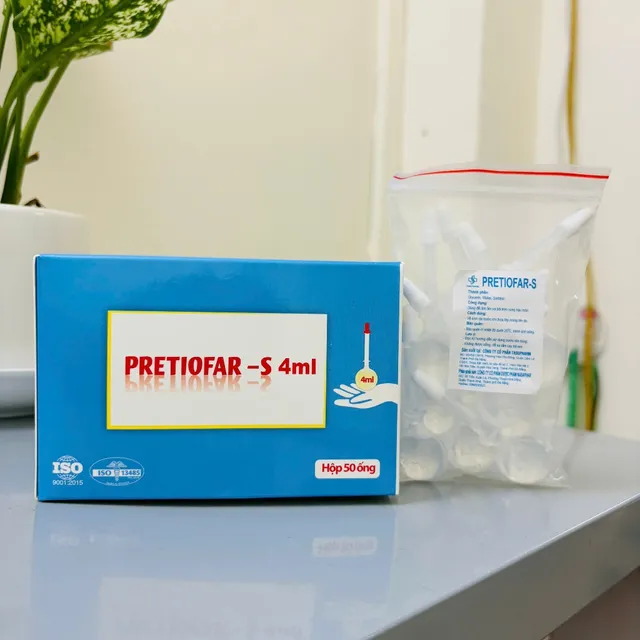 Ống bơm hậu m&ocirc;n gi&uacute;p dễ đại tiện Pretiofar 3ml