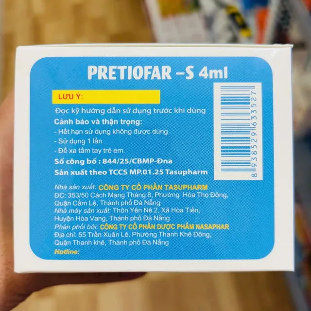 Hướng dẫn sử dụng Ống bơm hậu m&ocirc;n gi&uacute;p dễ đại tiện Pretiofar 3ml