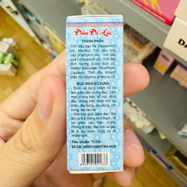Dầu gi&oacute; đỏ Di Lặc 1.5ml - Hỗ trợ sức khỏe