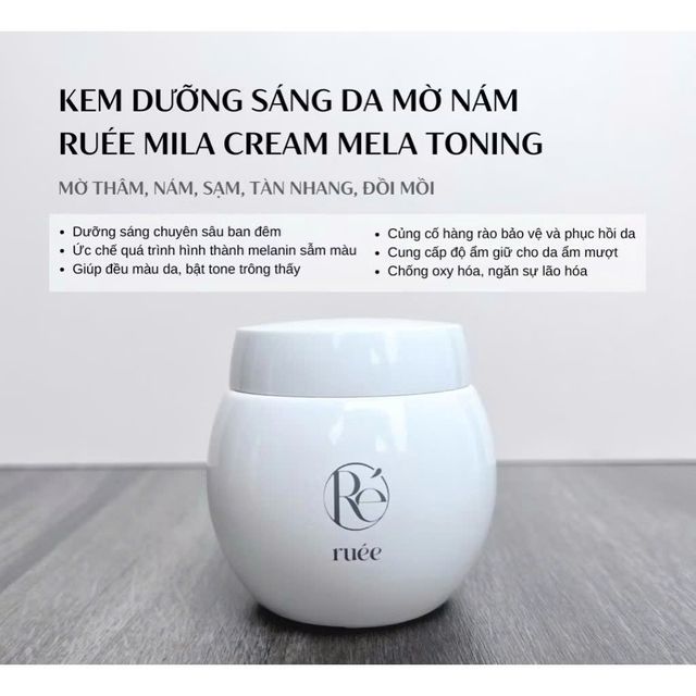 Th&agrave;nh phần kem Ruee Mela