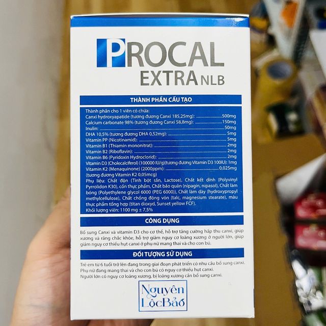 Vi&ecirc;n Canxi PROCAL EXTRA