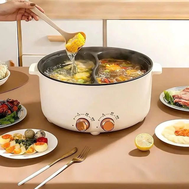 Nồi Lẩu 2 Ngăn Misu Louis 32CM - Bữa tiệc lẩu c&ugrave;ng gia đ&igrave;nh