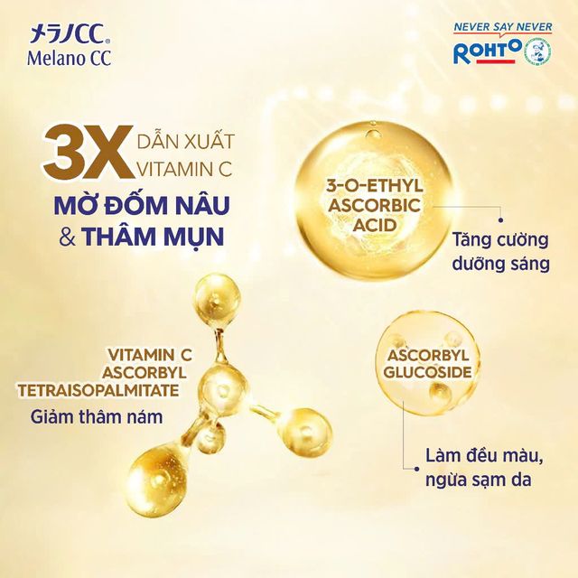 Sử dụng tinh chất Melano CC