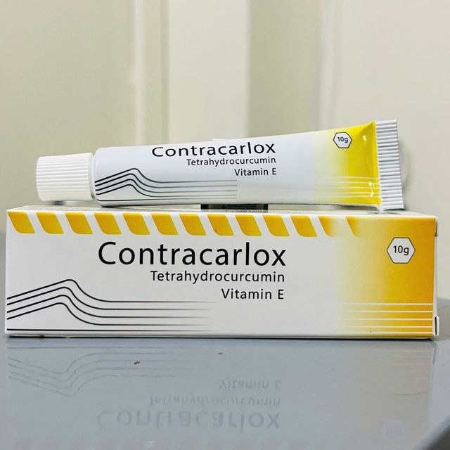 Gel b&ocirc;i sẹo Contracarlox - Chiết xuất h&agrave;nh t&acirc;y l&agrave;nh t&iacute;nh