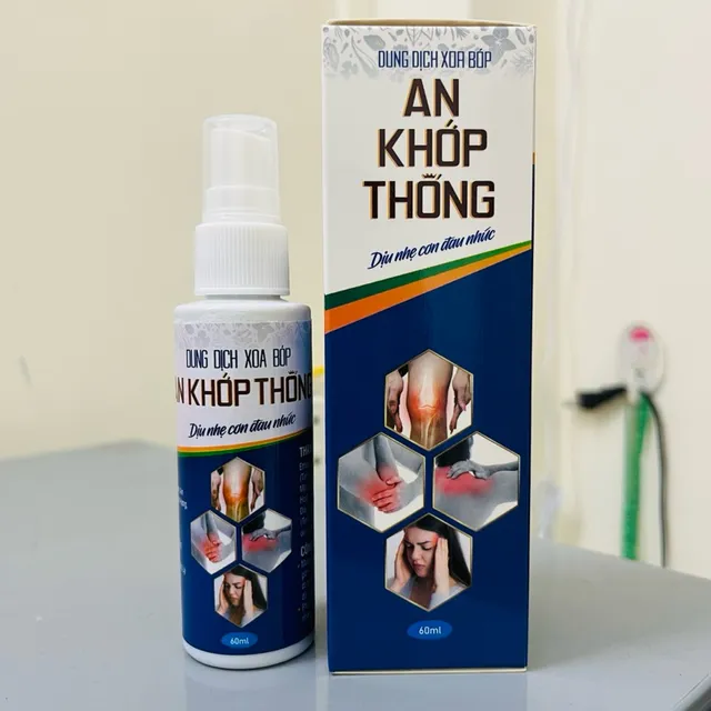 Xịt đau nhức xương khớp AN KHỚP THỐNG sản phẩm thảm thực 1