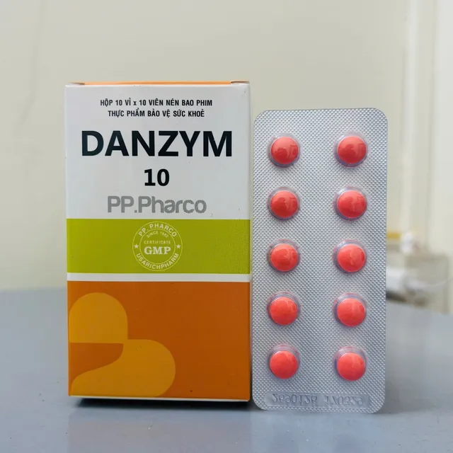 DANZYM 10 - Vi&ecirc;n uống giảm sưng ph&ugrave; nề
