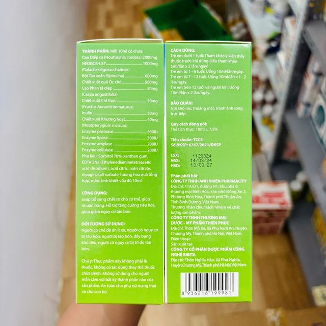 Sản phẩm giảm t&aacute;o b&oacute;n USPHALAX