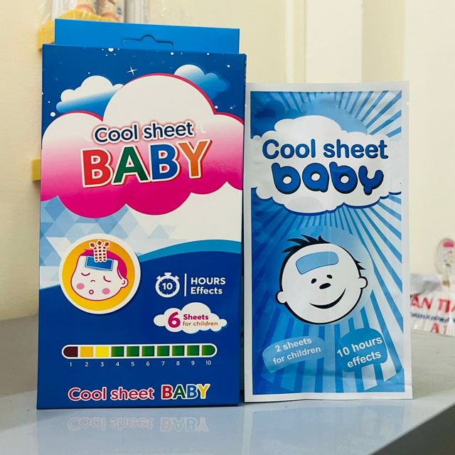 D&aacute;n hạ sốt COOL sản phẩm thảm thực