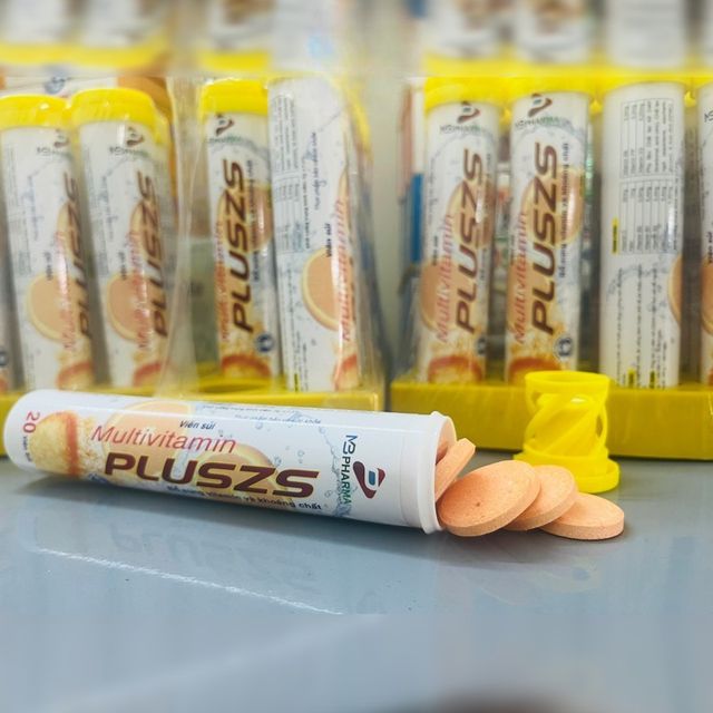 Sủi cam Multivitamin PLUSZS - H&igrave;nh ảnh 2