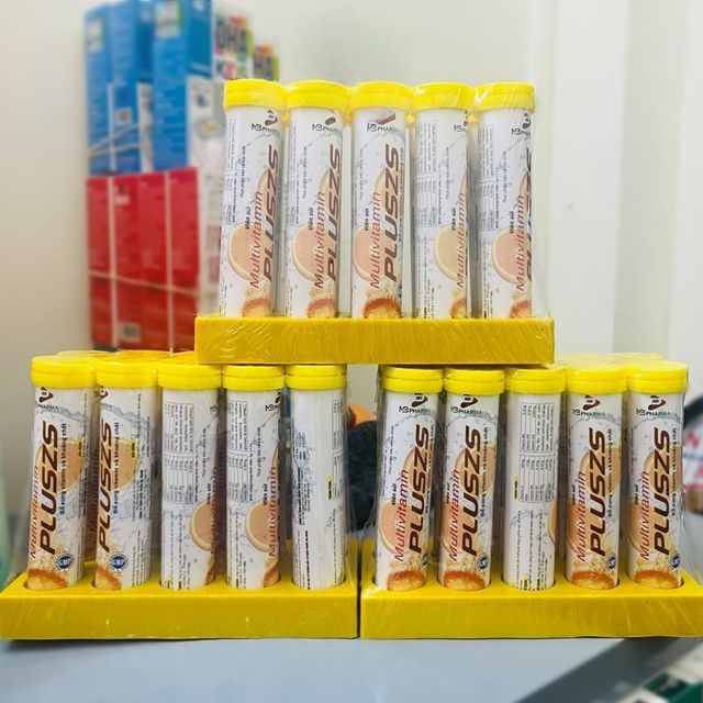 Sủi cam Multivitamin PLUSZS - H&igrave;nh ảnh 1