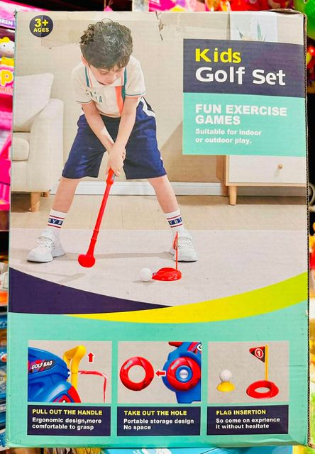 Bộ Golf Đồ Chơi Cho B&eacute; K&egrave;m Xe Đẩy