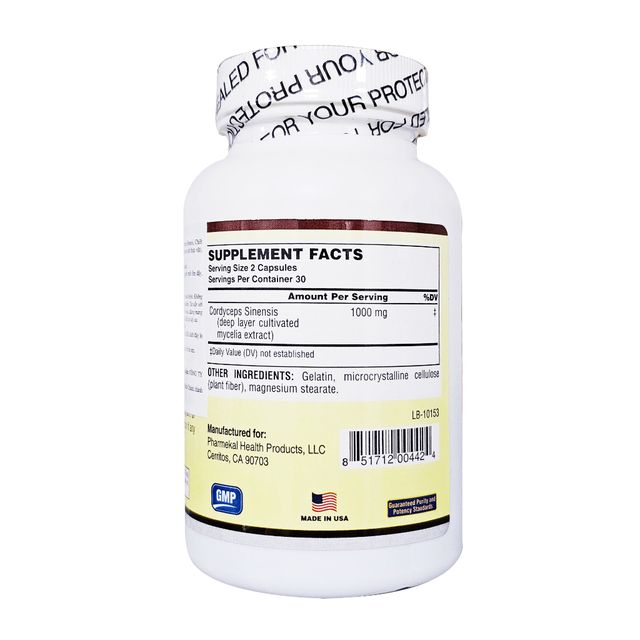 Vi&ecirc;n Uống Đ&ocirc;ng Tr&ugrave;ng Pure Cordyceps Fobe