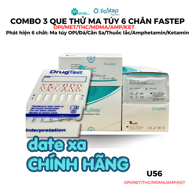 Que test 6 chấu