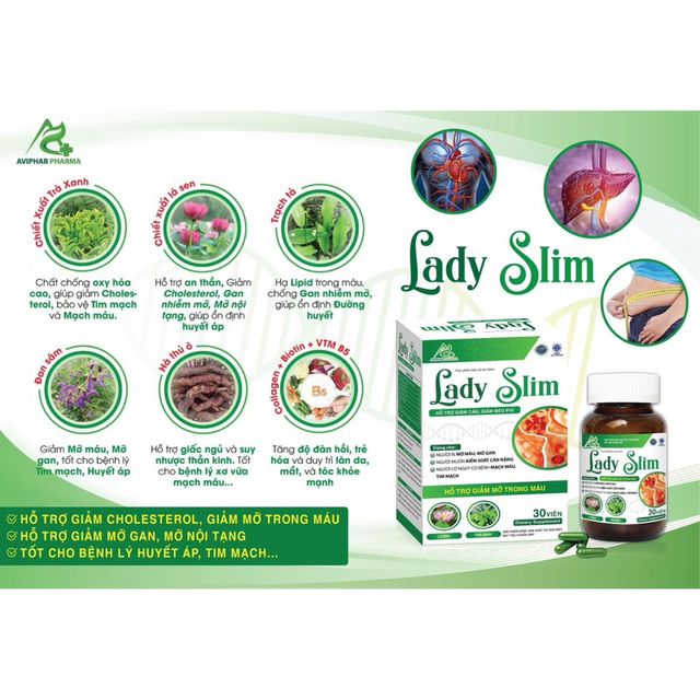 Vi&ecirc;n giảm c&acirc;n LADY SLIM