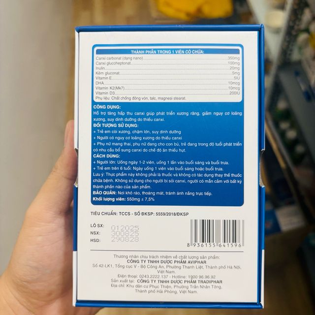 Lợi &iacute;ch Canxi Nano MK7