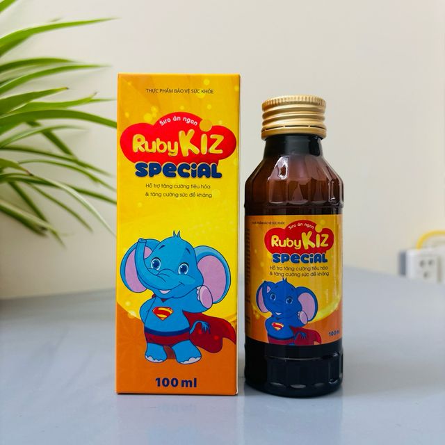 Hỗ trợ b&eacute; biếng ăn, tăng sức đề kh&aacute;ng RubyKiz