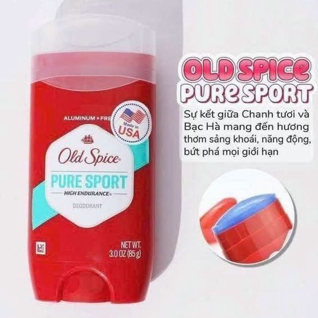 Lăn khử mùi Old Spice Pure Sport 85g