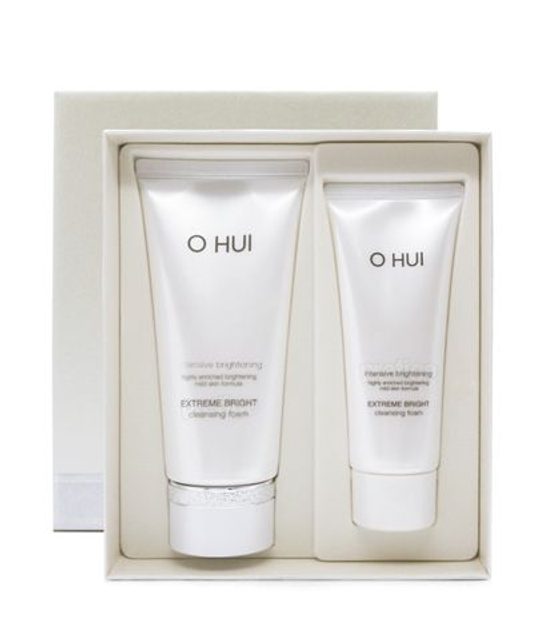 Set sữa rửa mặt dưỡng trắng da Ohui Extreme Bright