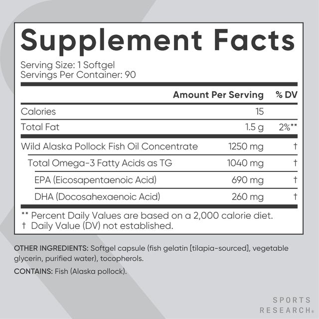 Sport Research Omega-3