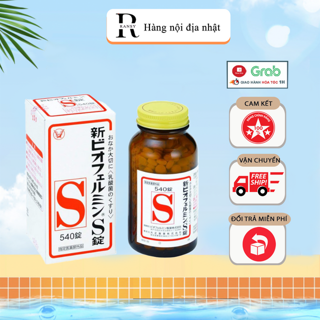 Men Ti&ecirc;u H&oacute;a Shin Biofermin S Tablets